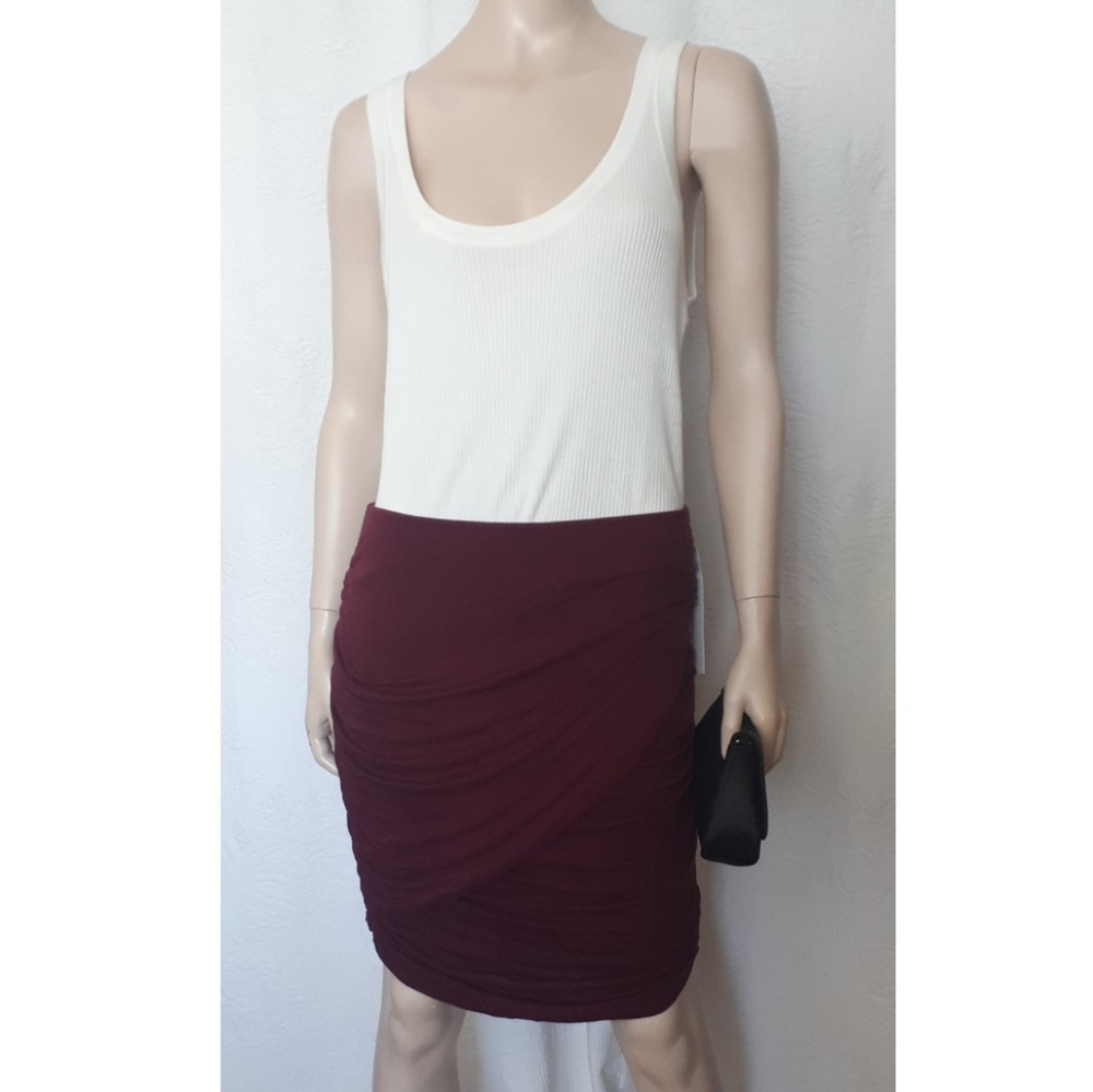 ☀️ DKNYC | Layered Ruched Skirt